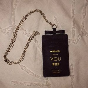 NWOT kate spade lanyard